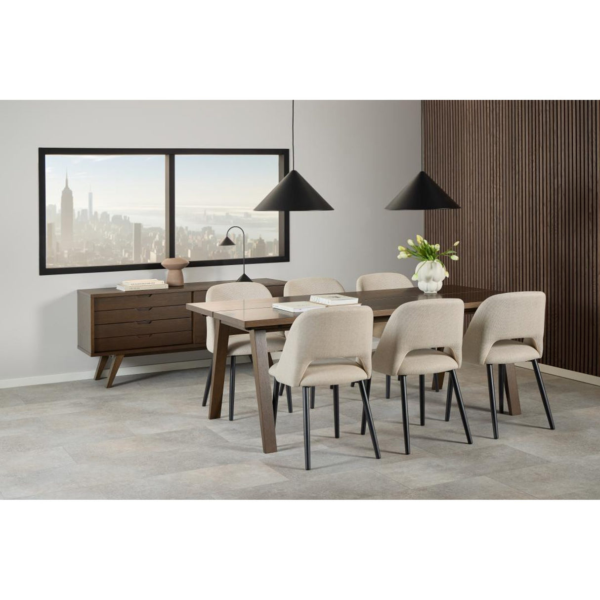 Arendal Sideboard 160x45 cm Rökt Ek