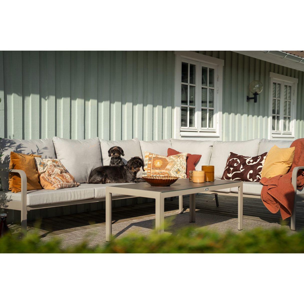 Hånger Hörnsoffa Sand