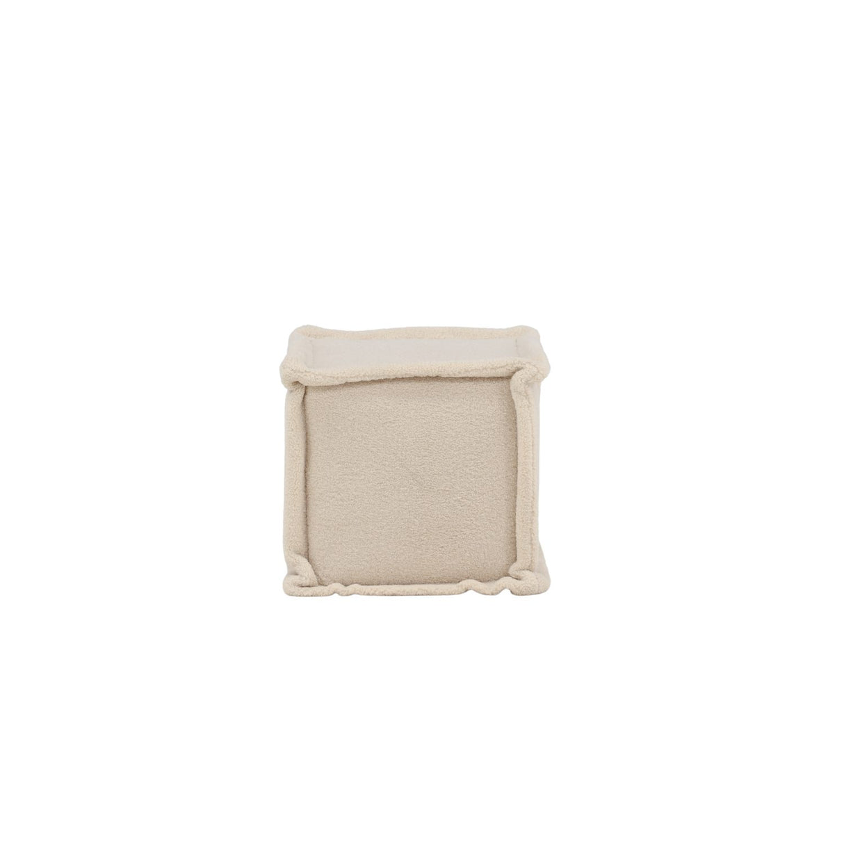 Castine Sittpuff Vit, Fleece