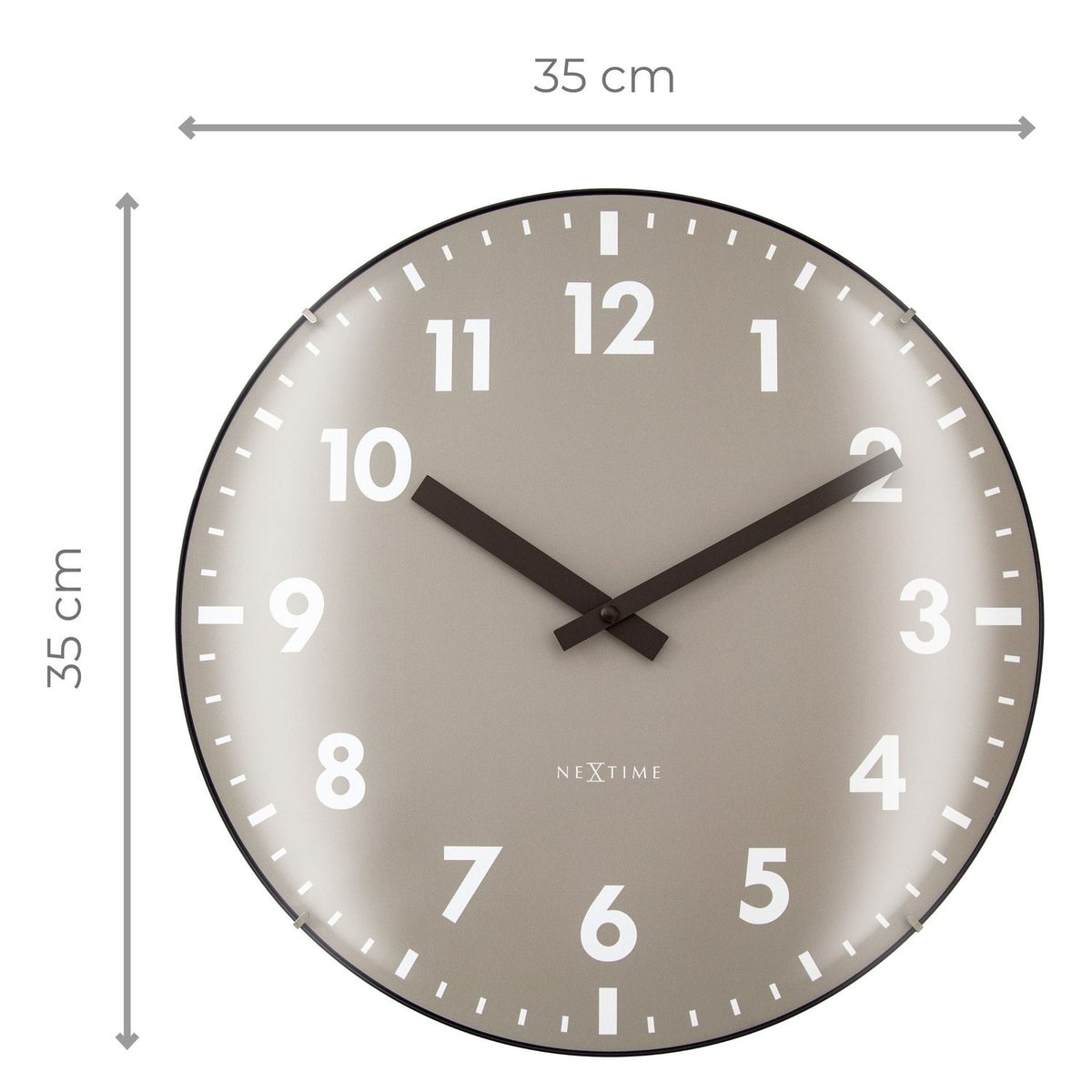Duomo 35 cm Väggklocka Khaki