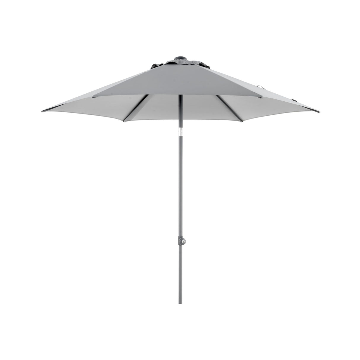 Poppi Parasoll 250 cm Antracit/Grå