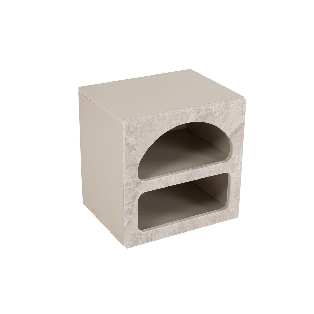 Graz (50 x 40 cm) Nattduksbord Travertinmarmor sandsten