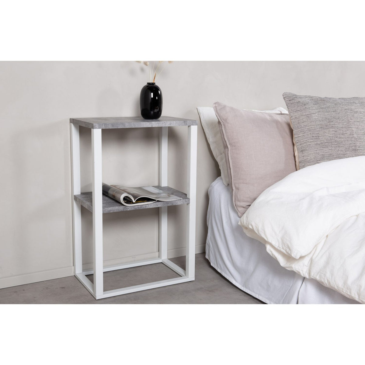 Rise Sidobord Vit, 45 x 30