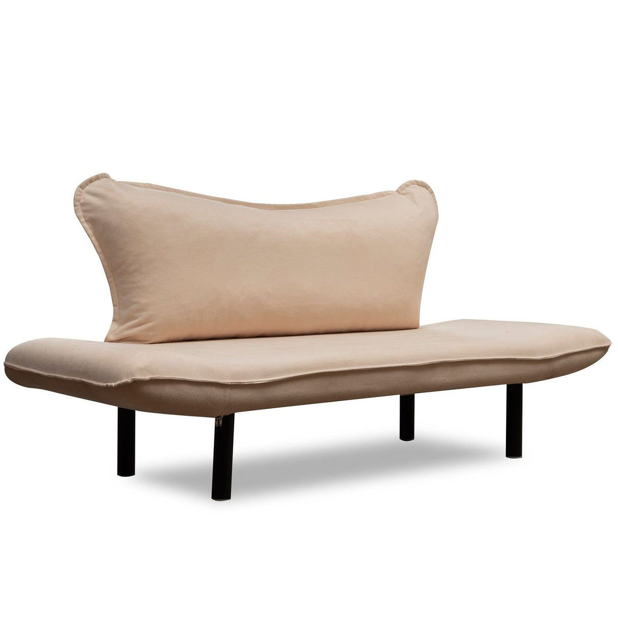 Tunis (150 x 70 x 75 cm) Creme 2-sits bäddsoffa