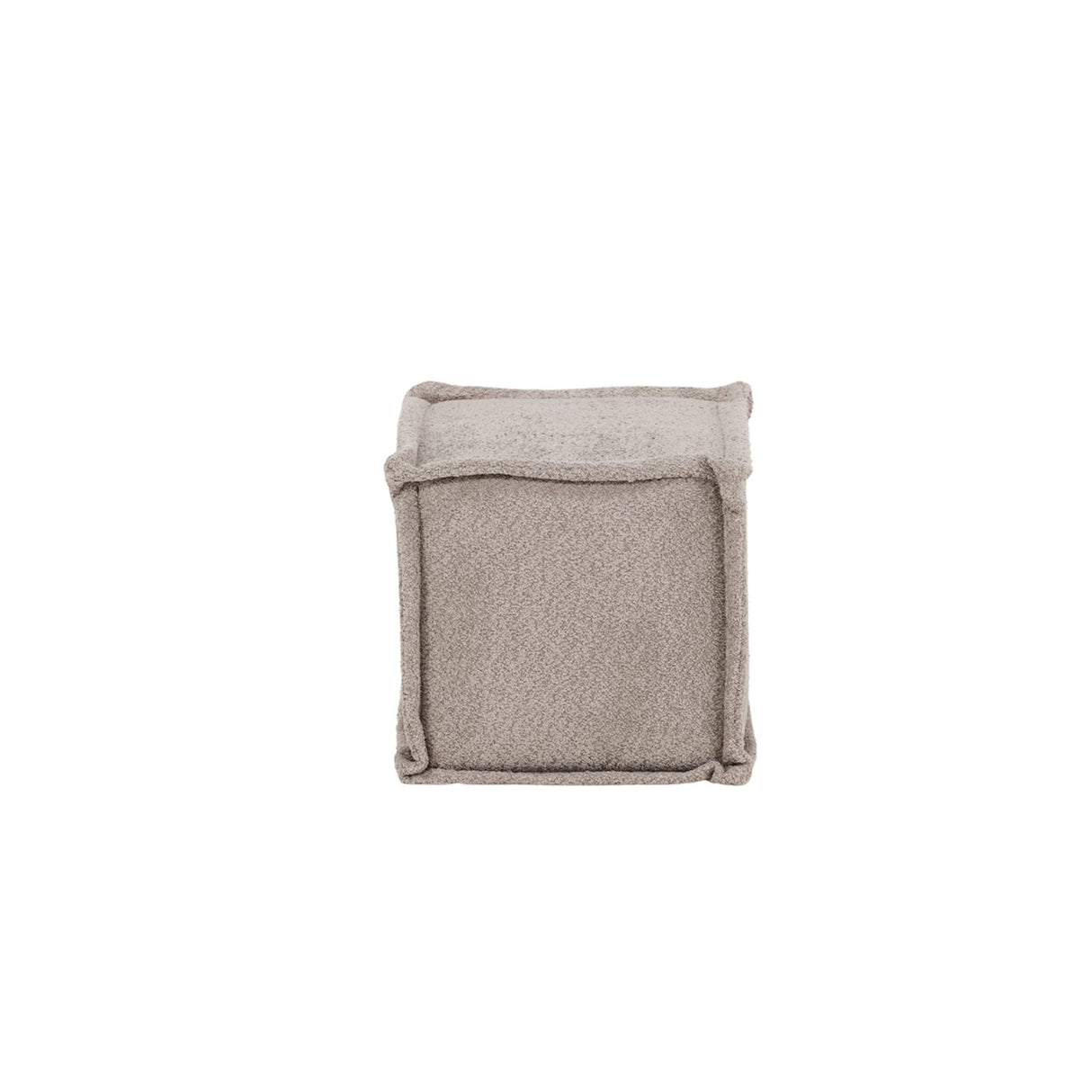 Castine Sittpuff Ljusgrå, Fleece
