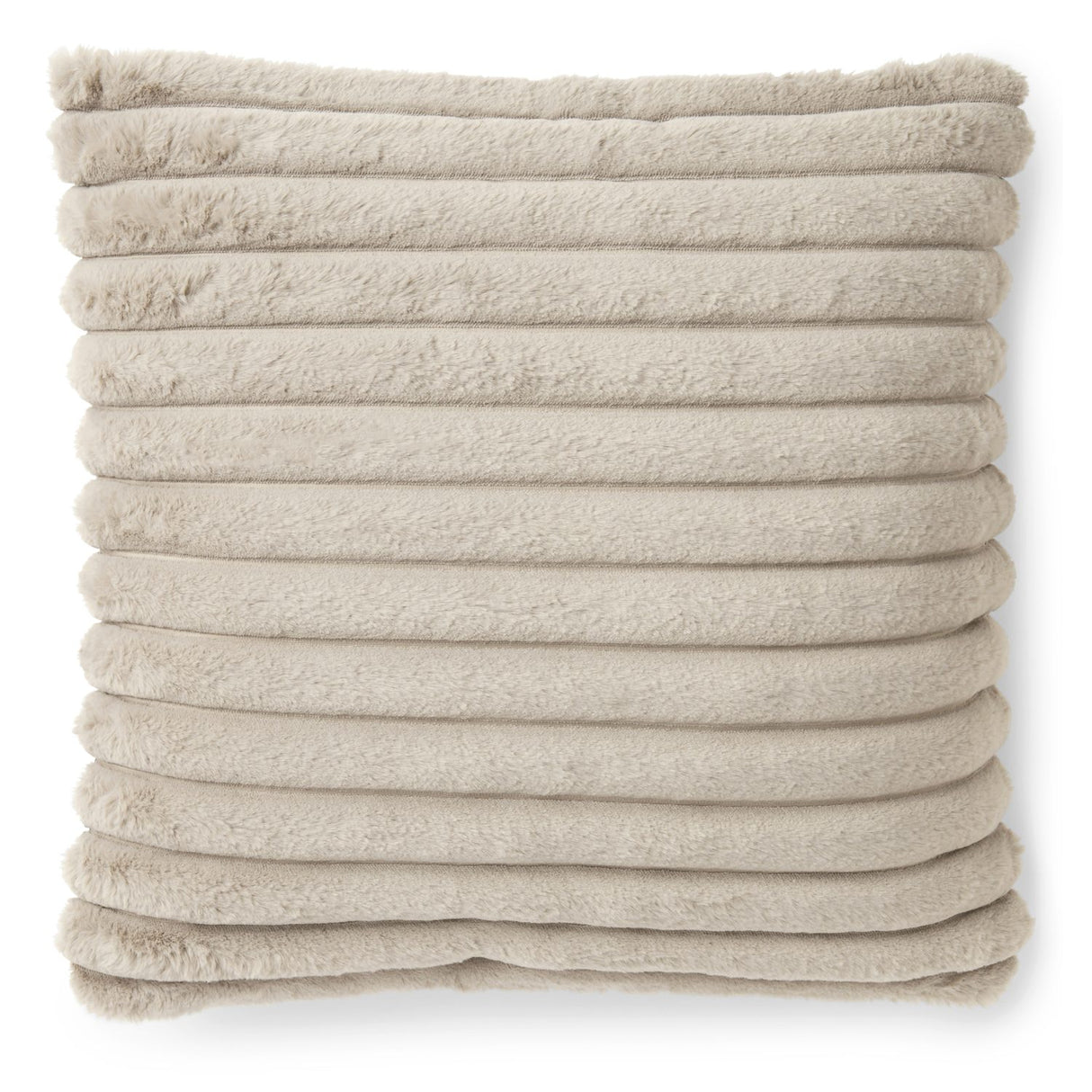 Stripy 45x45 cm Kudde Taupe