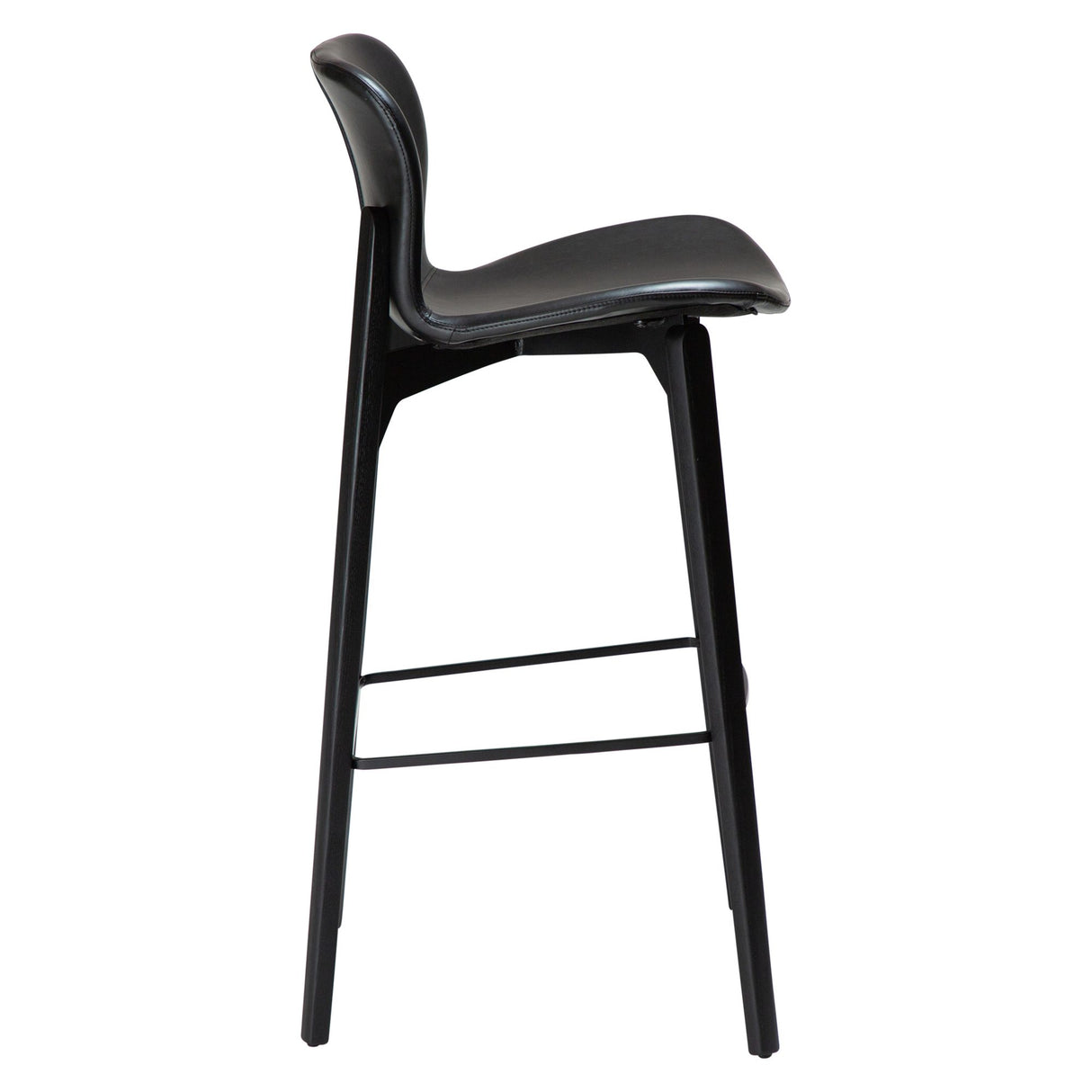 Paragon Barstol Vintage Black Art.Leather 75 cm