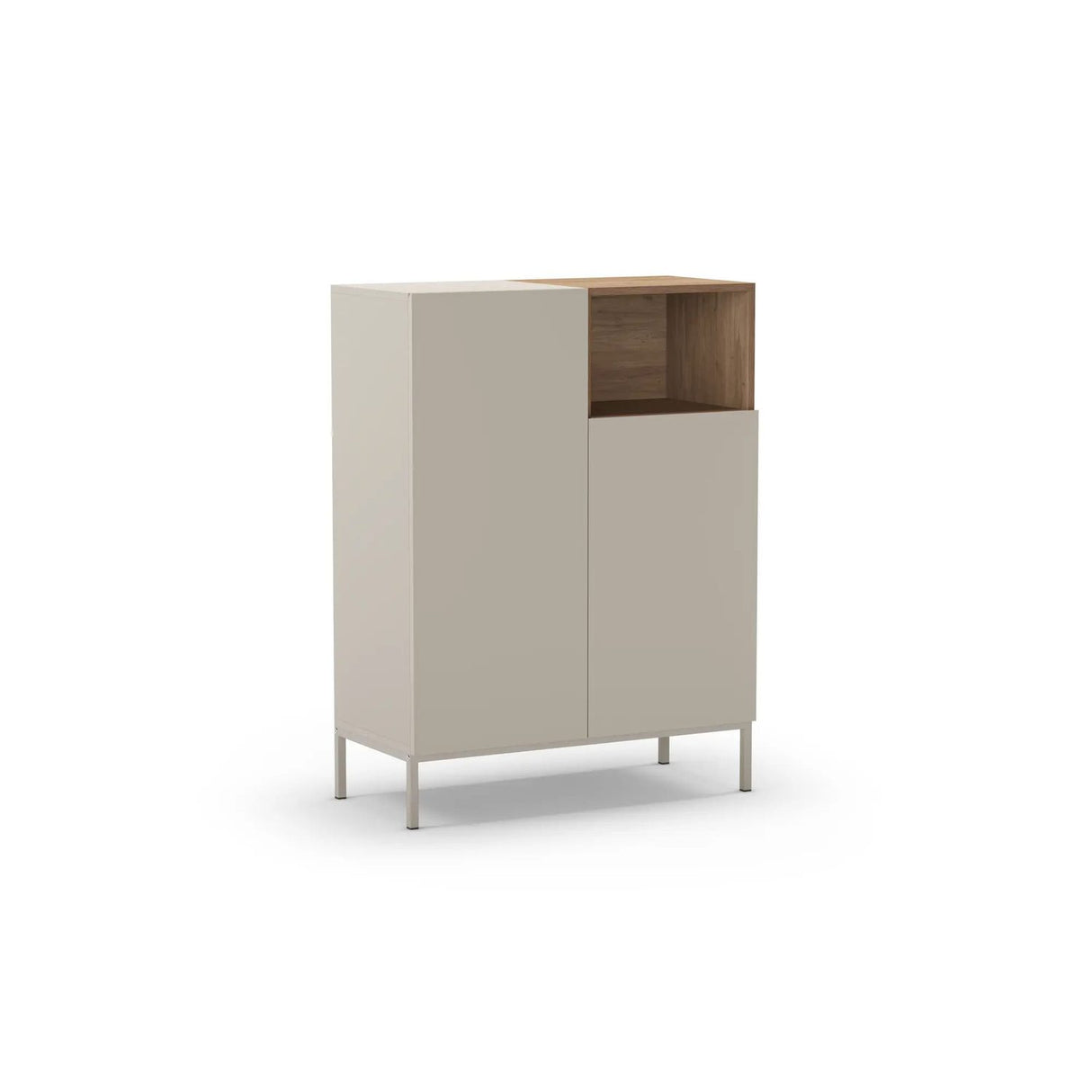 Limerick (90 x 120 x 41,8 cm) Sideboard Sandsten naturlig ek