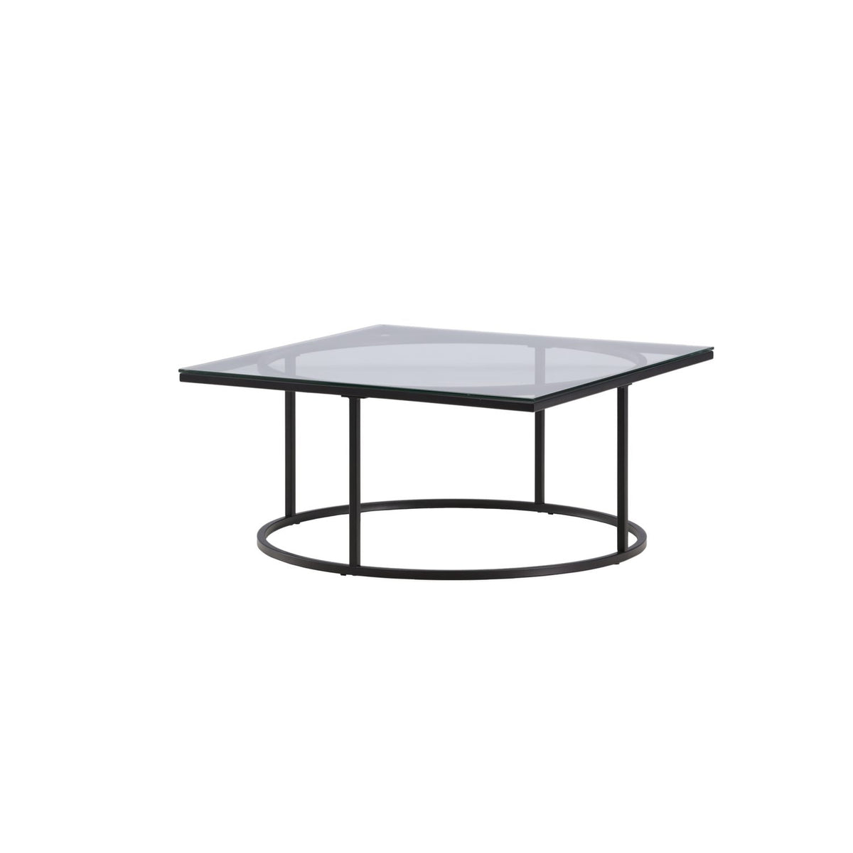 Skanör Soffbord Black, 90 x 90