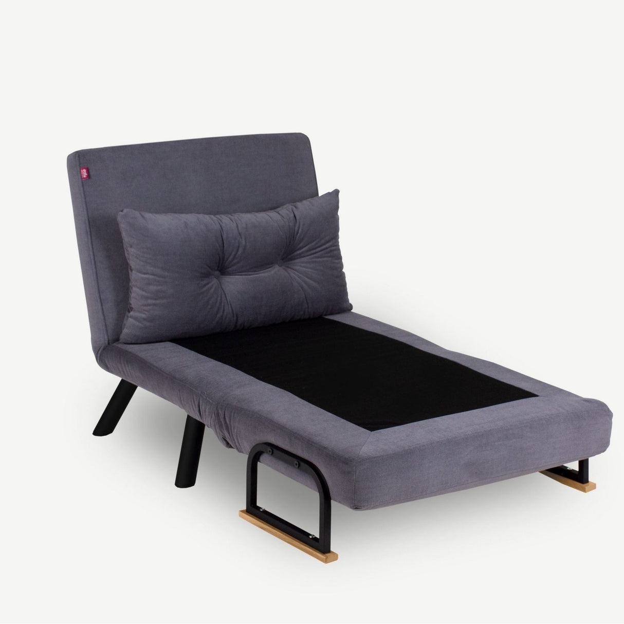 Freetown Single (26 x 120 x 60 cm) 1-sits bäddsoffa Grå
