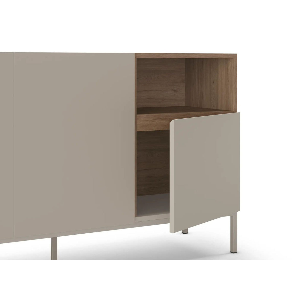 Paramaribo 140 (140 x 80 x 41,8 cm) Konsolbord Sandsten naturlig ek