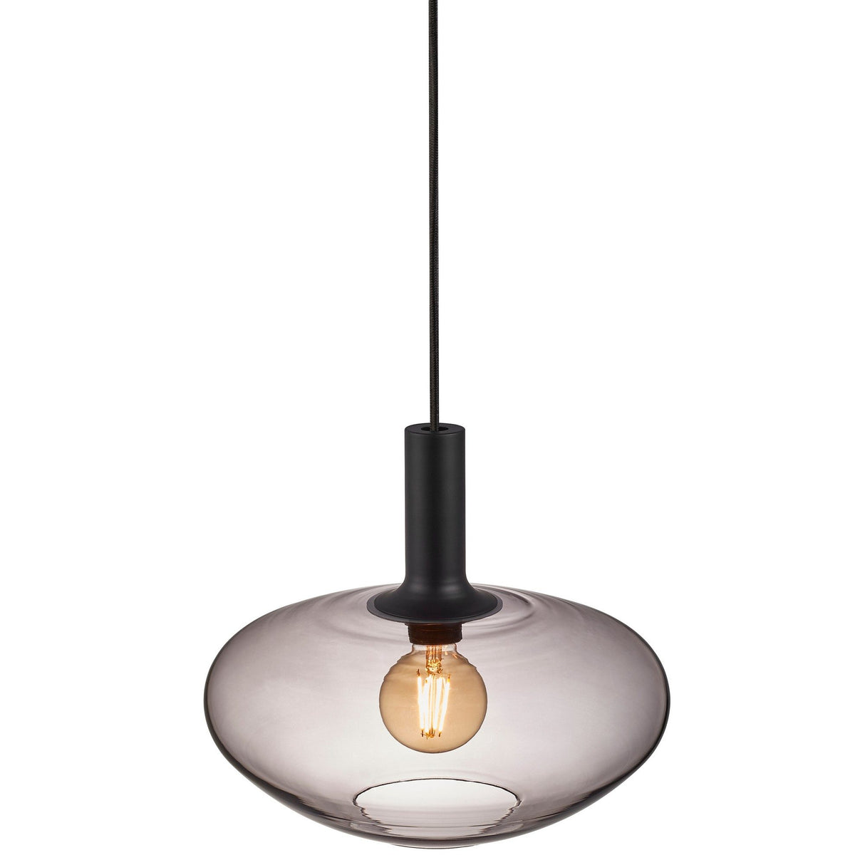 Alton Art Déco Taklampa Svart