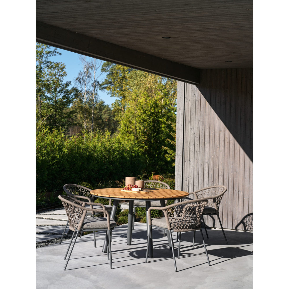 Bam Bo Utebord Antracit/Bambu