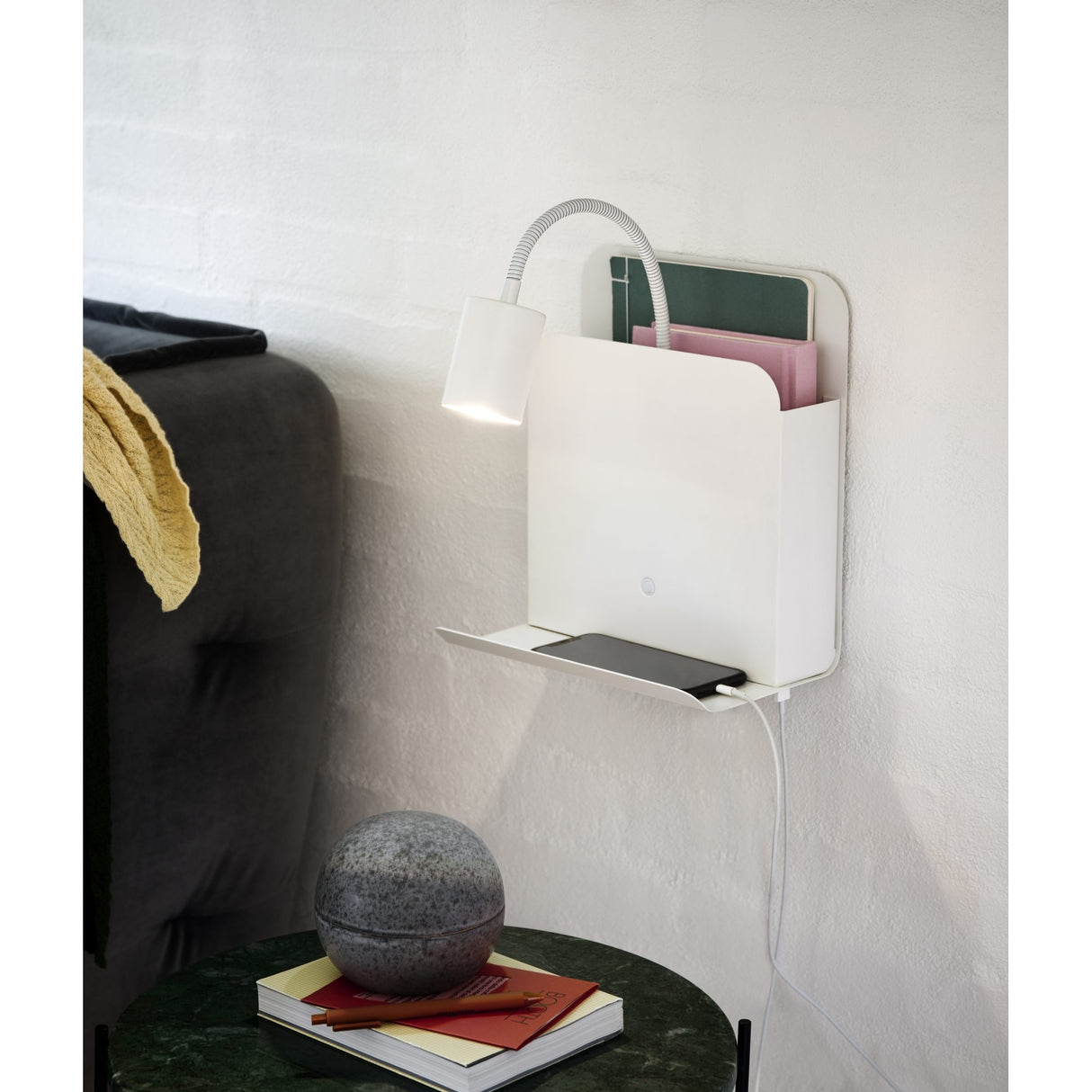 Roomi Vägglampa Vit