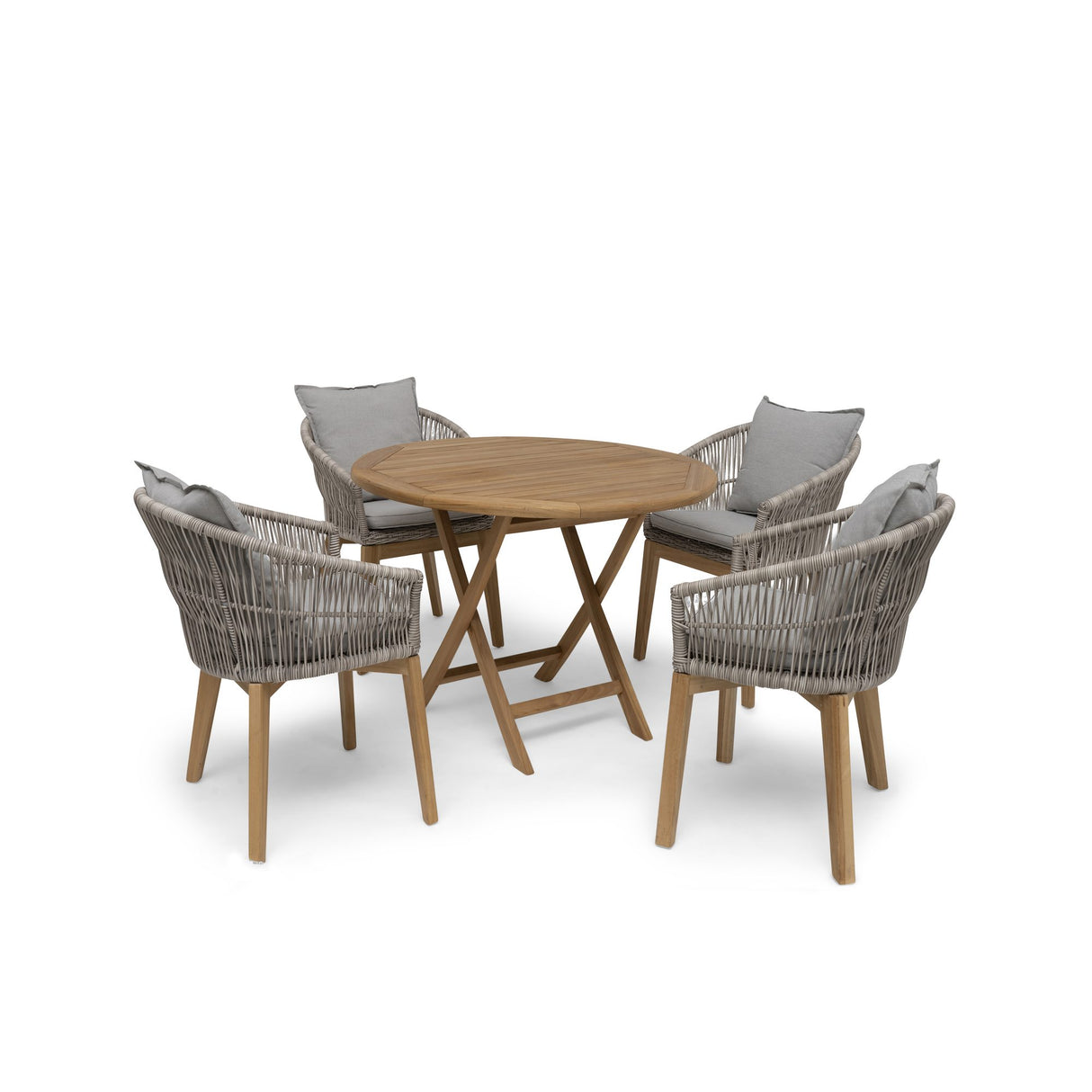 Nova Utebord Ø100 cm Brun