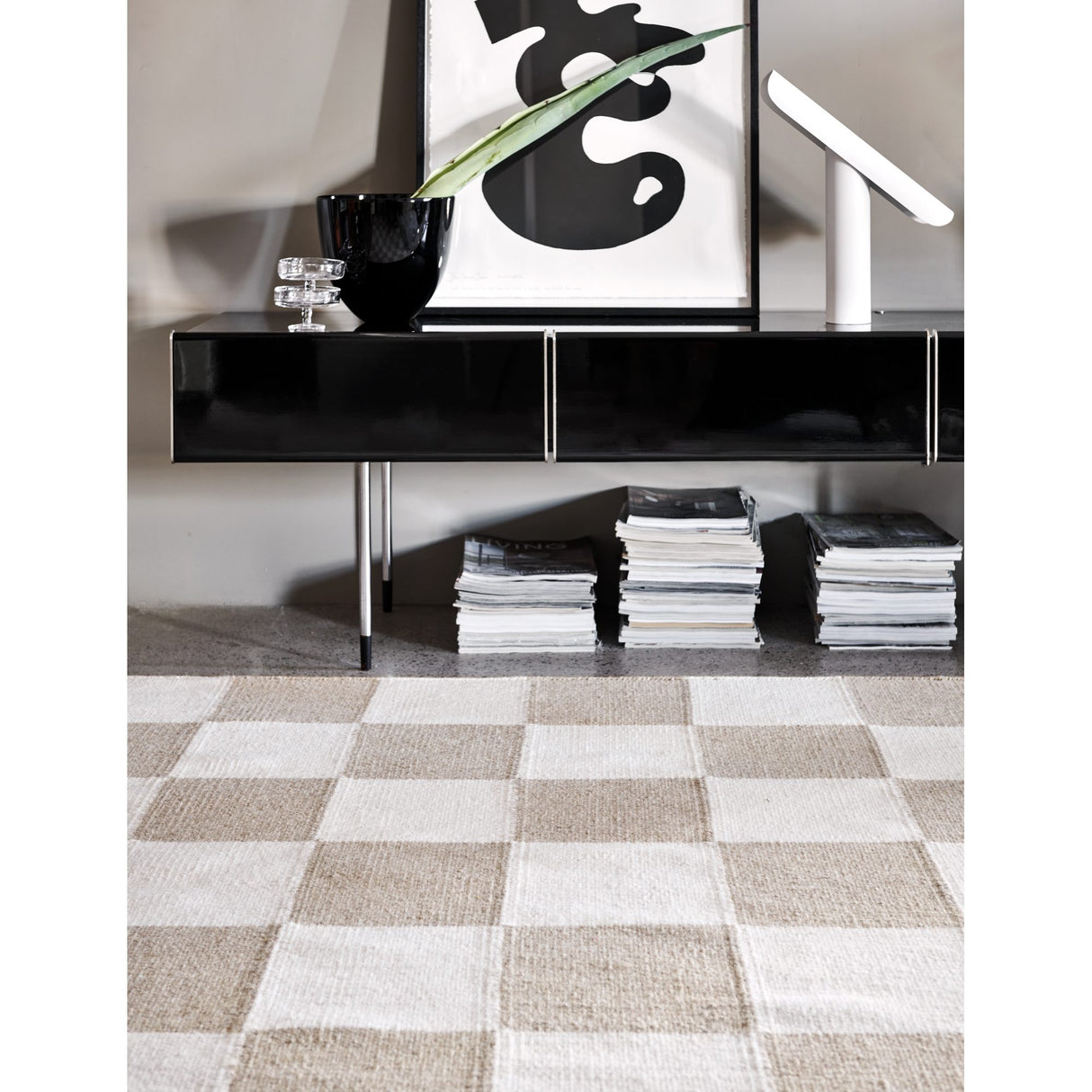 Square Matta Vit/Natur