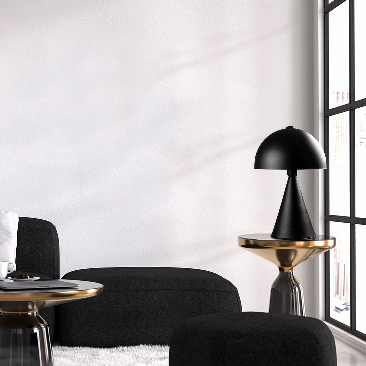 Misou Bordslampa Svart