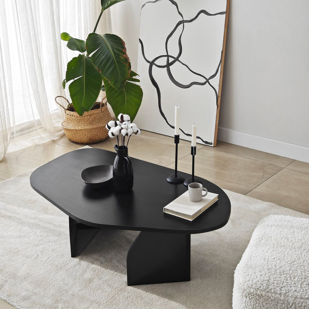 Rascel Soffbord Svart