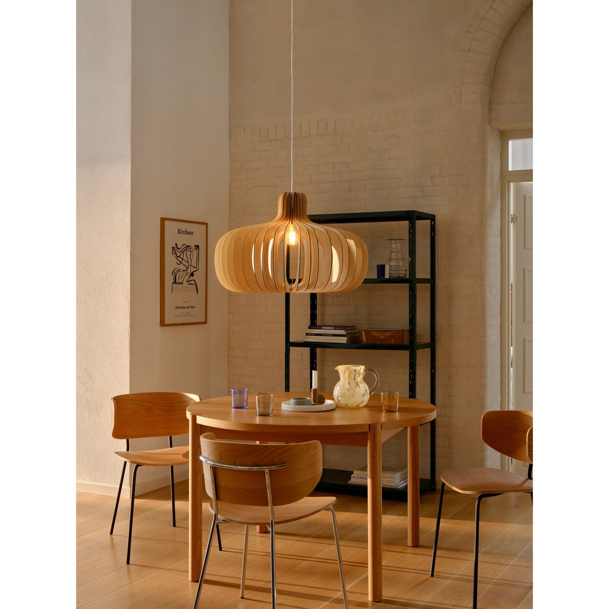 Hazo Taklampa Natur, 65 cm