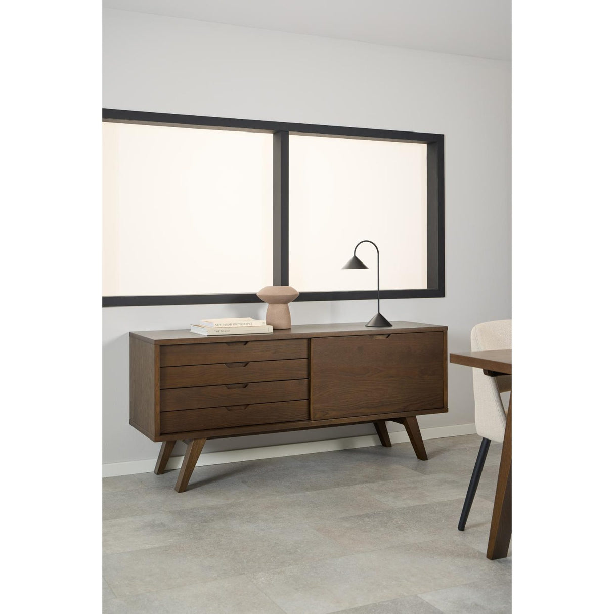 Arendal Sideboard 160x45 cm Rökt Ek