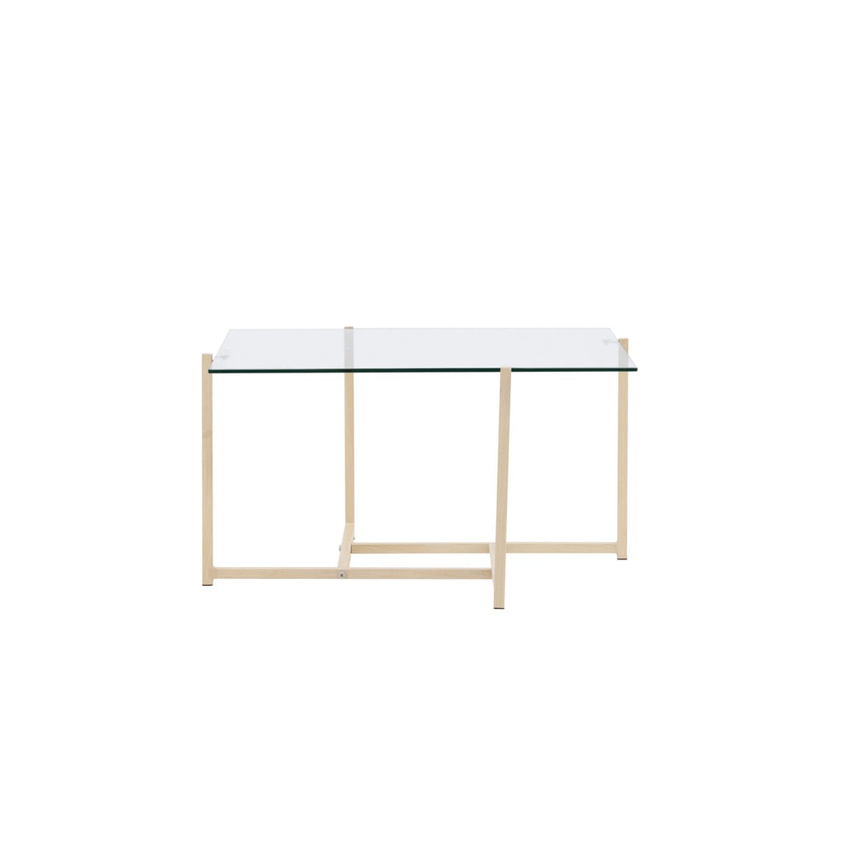 Hybrid Soffbord Klar, 80 x 80