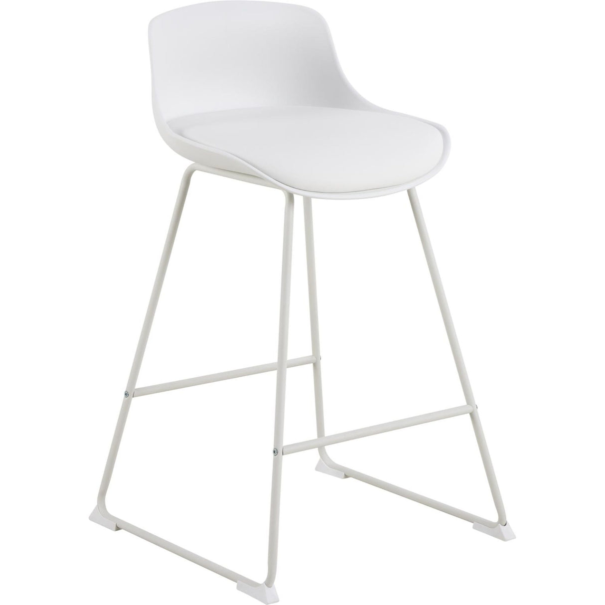 Maurice Barstol Låg Vit