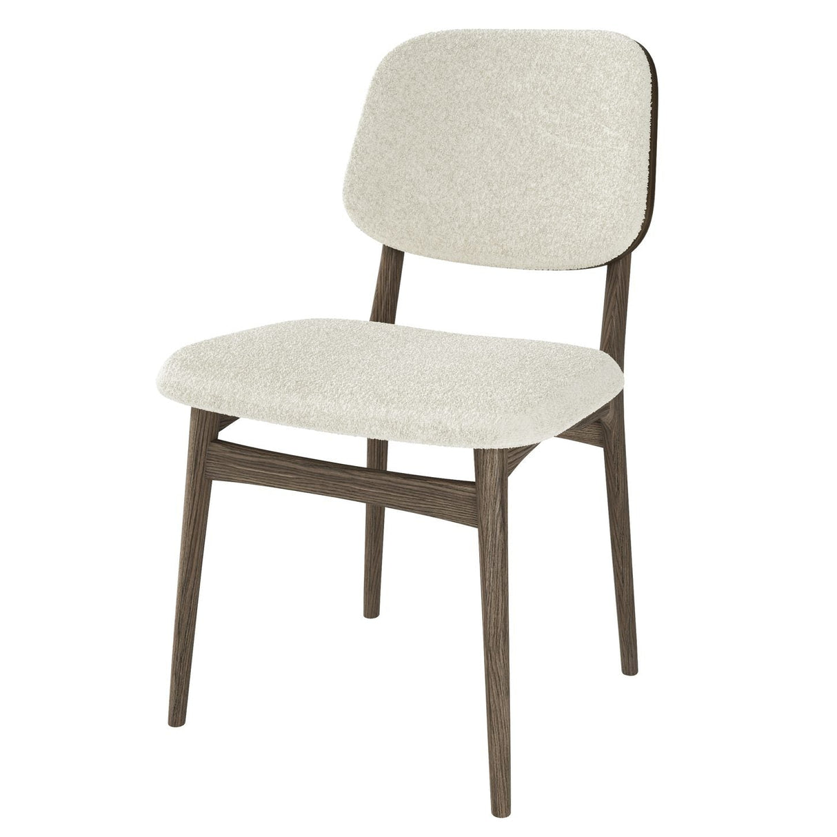 Carl Matstol Rökoljad Ek/Beige Tyg