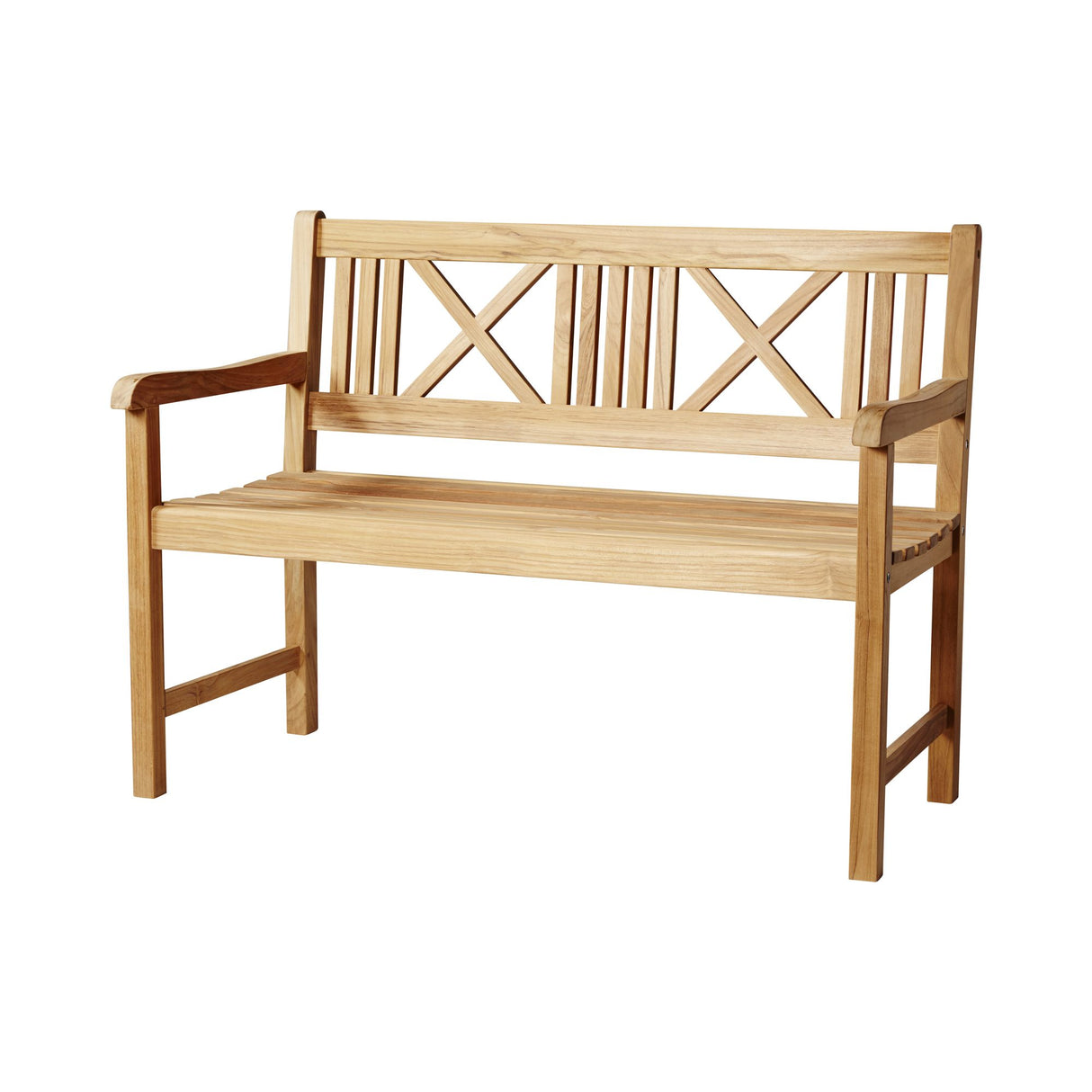 Rosenborg Trädgårdsbänk 2 personer 120x59 cm Teak