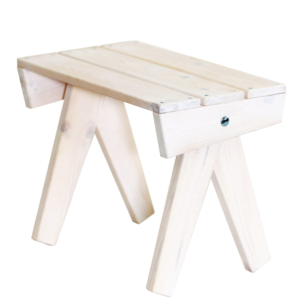 Granny Utebord Furu Oljad Vit