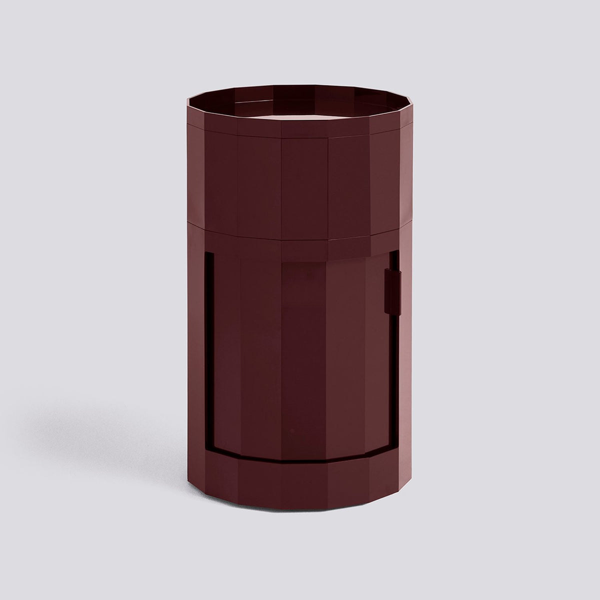 Facet Cabinet 101 38 × 38 × 66 cm Skåp Burgundy