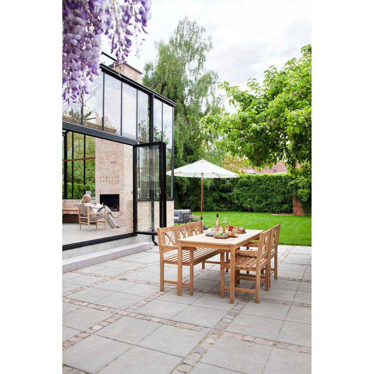 Rosenborg Trädgårdsstol Teak