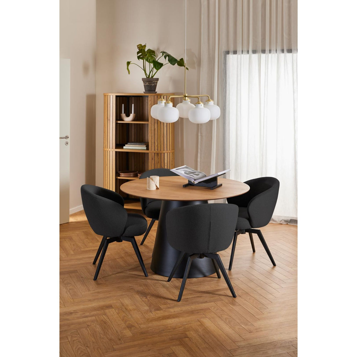 Maribo Karmstol Alea tyg Antracit