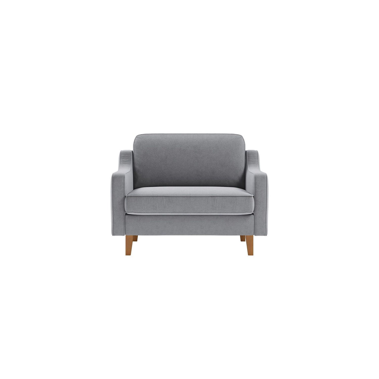 Oslo Loveseat (115 x 84 x 87 cm) 1-sitssoffa Dimgrå valnöt