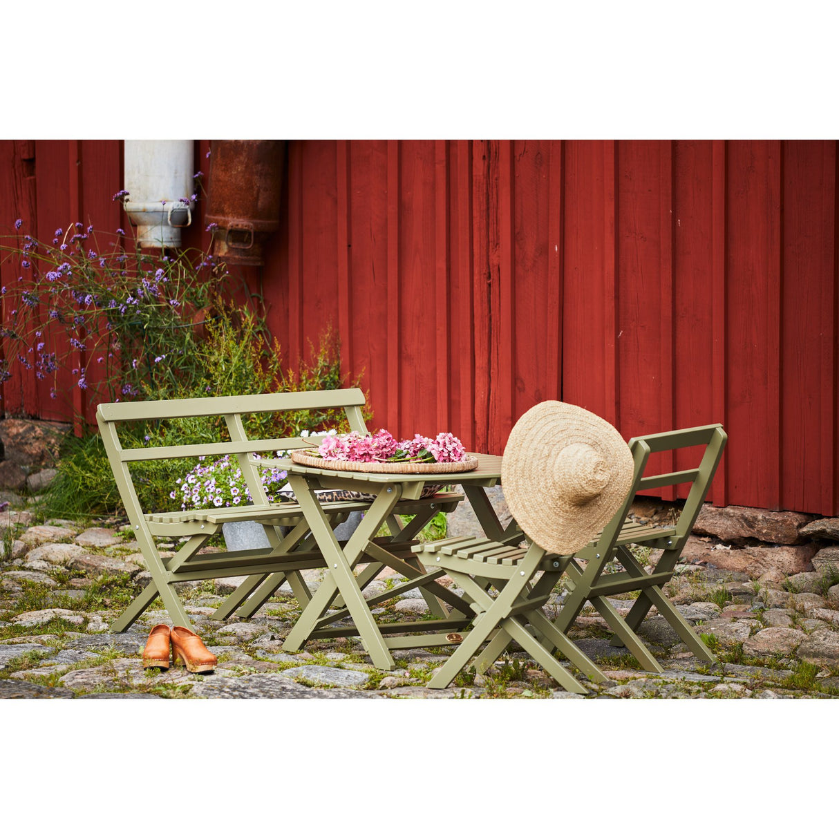 Torpet Utesoffa Grön