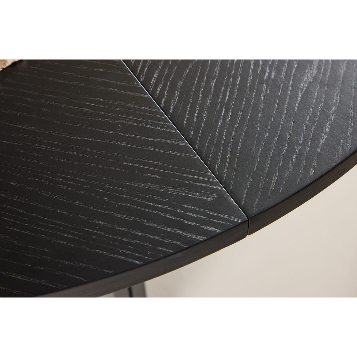 Strada Rektangulärt matbord Svart, MDF, ⌀120