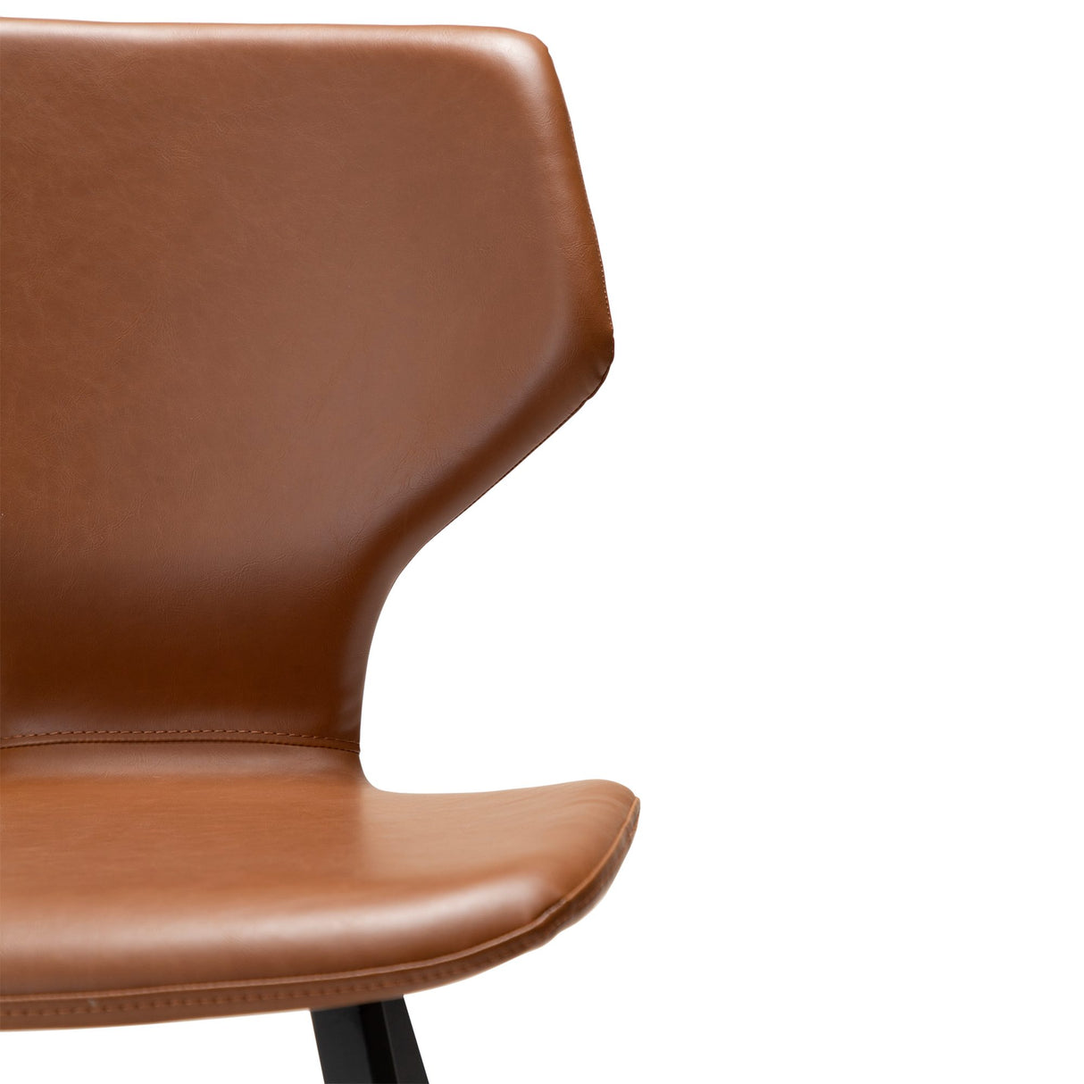 S.I.T Stol Vintage Light Brown Art.Leather, Black