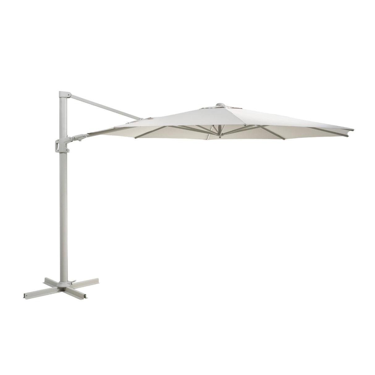 Vinovo Frihängande Parasoll Khaki, 350 cm