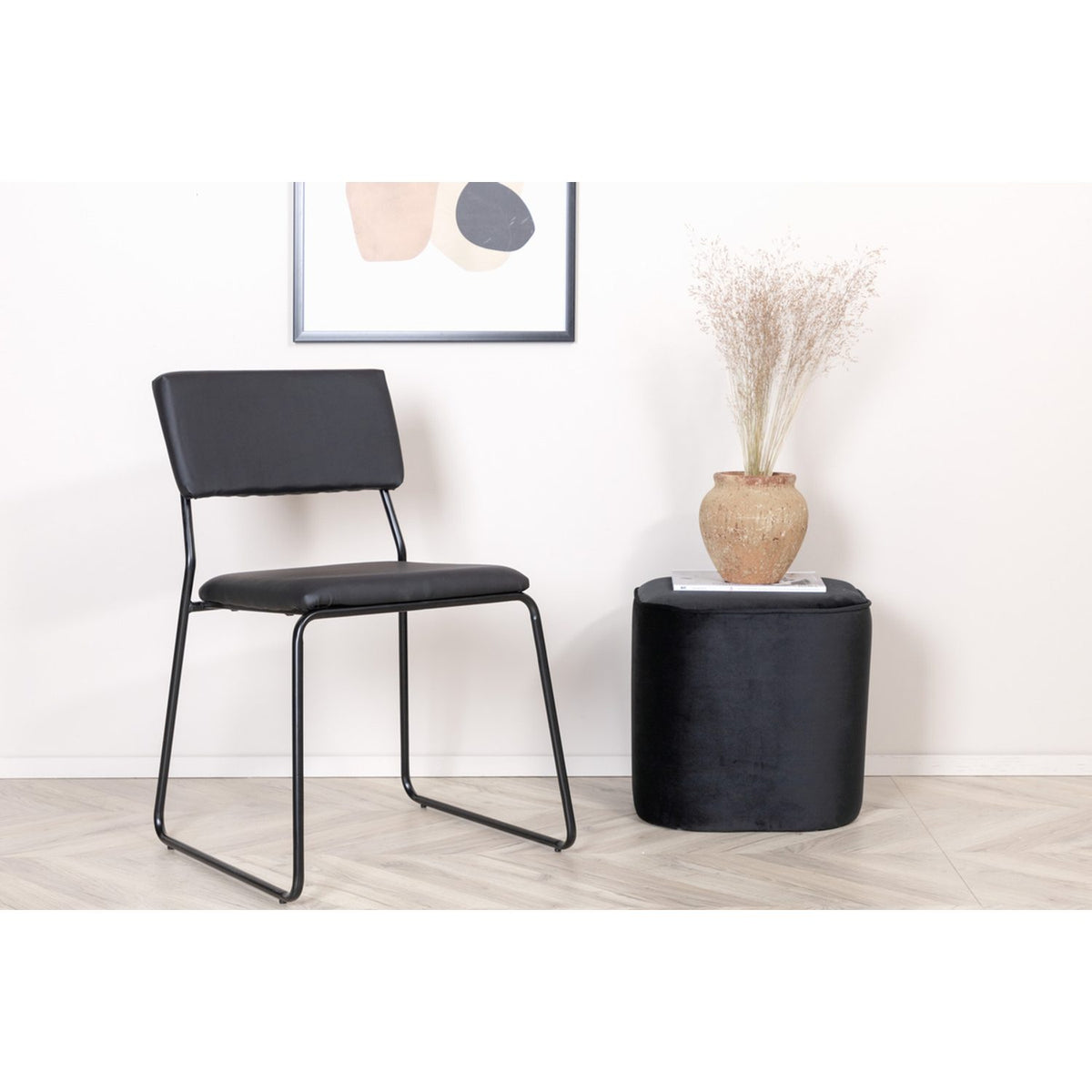 Kenth Matstol Svart, PU