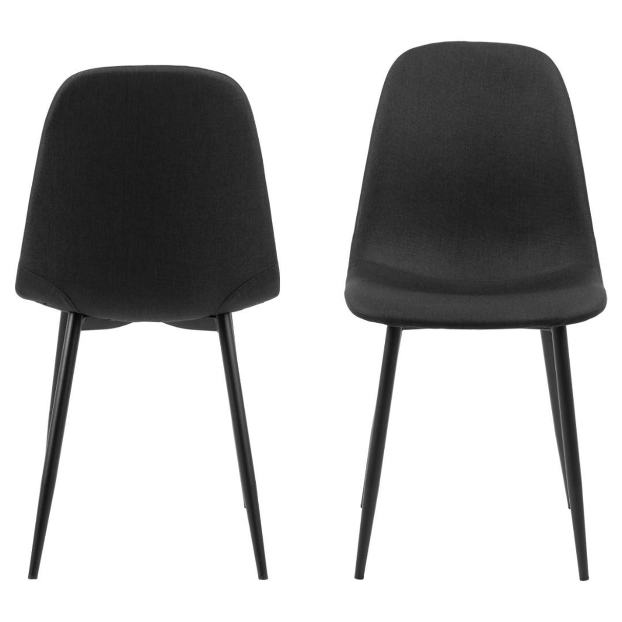 Nicole Matstol Nesia tyg Svart