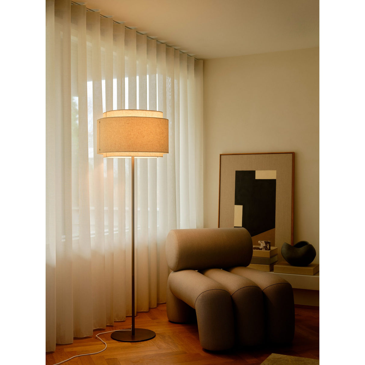 Takai Beige Golvlampa