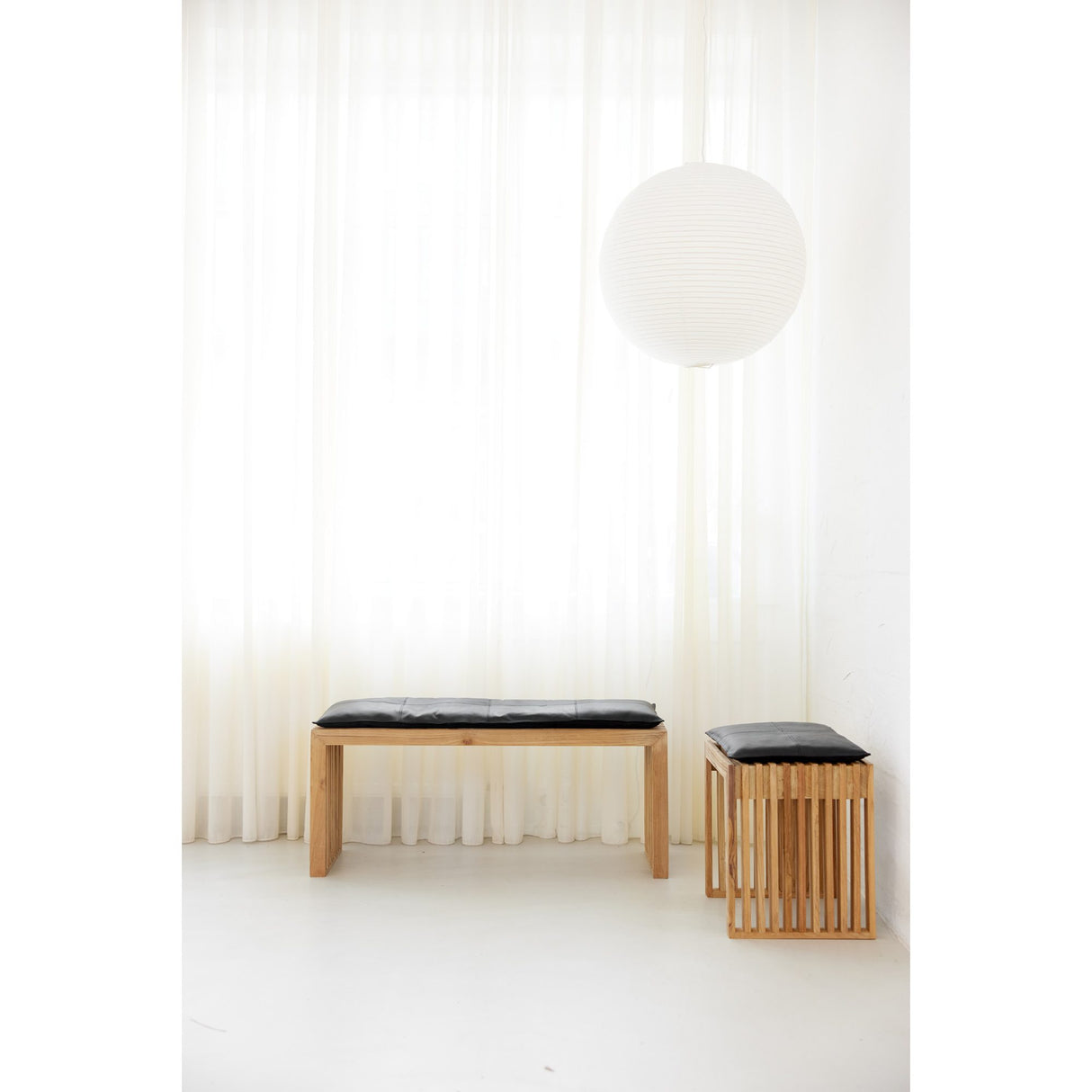 Rib 45x35 cm Pall Teak