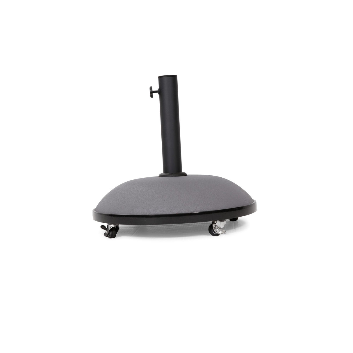Parasollfot 35 kg med Hjul Grå