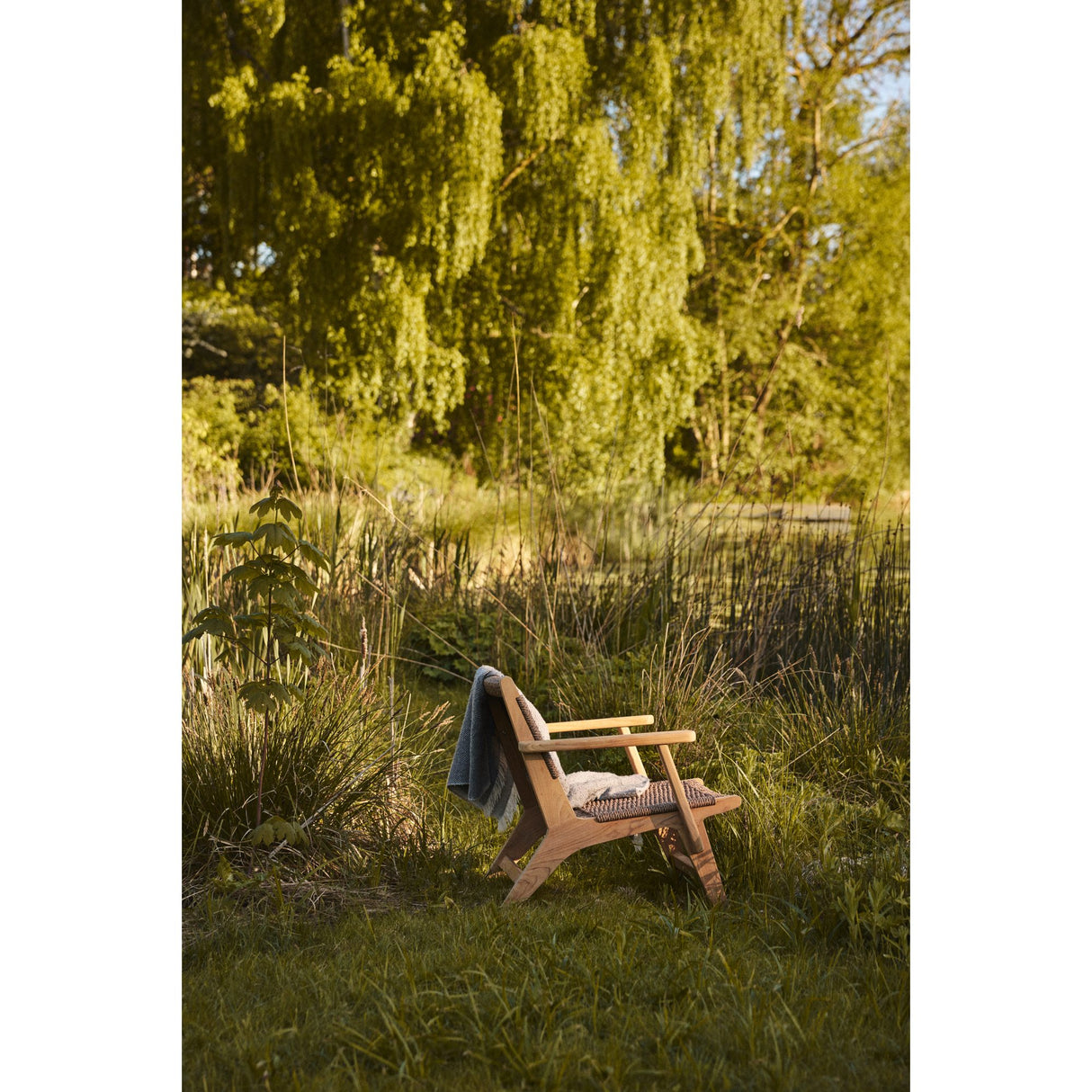 Eya Trädgårdsstol med Viro fläta