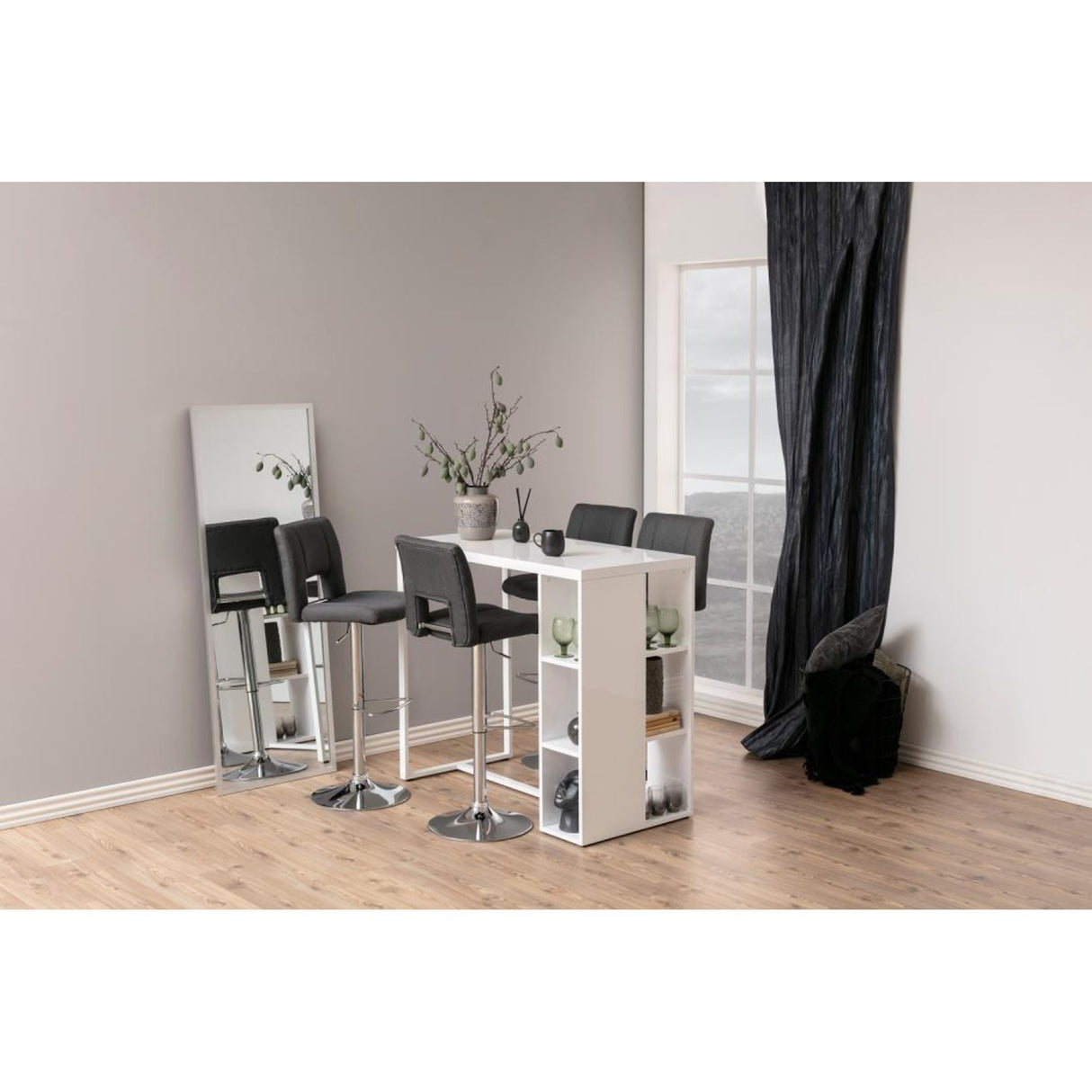 Strasbourg Barstol Corsica Mörkgrå