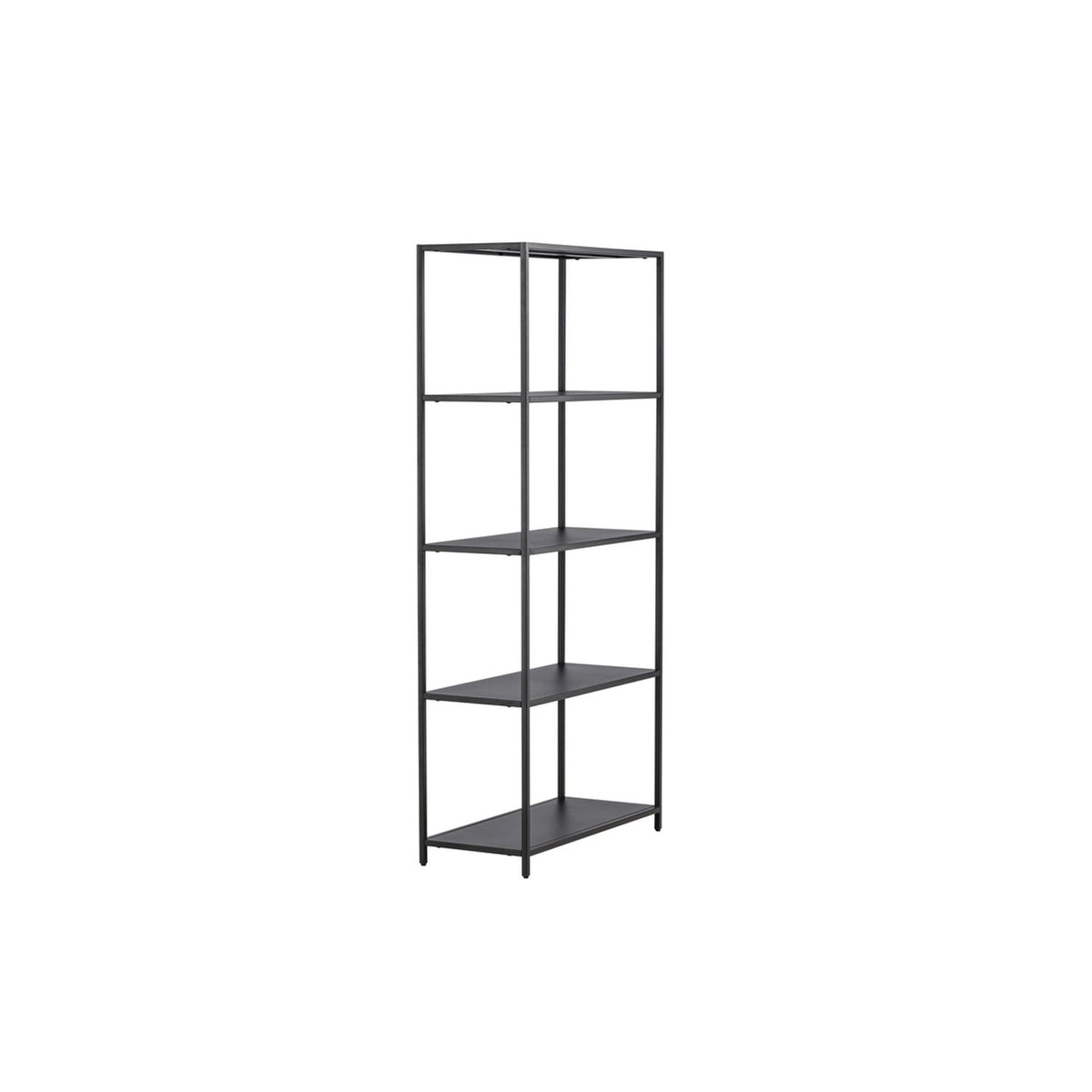 Montevideo Hylla Svart, 70 x 150