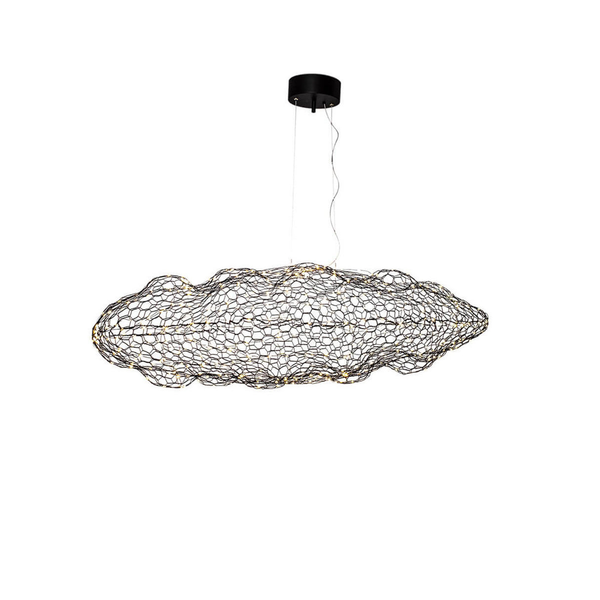 Hayden Taklampa 76 cm Svart matt