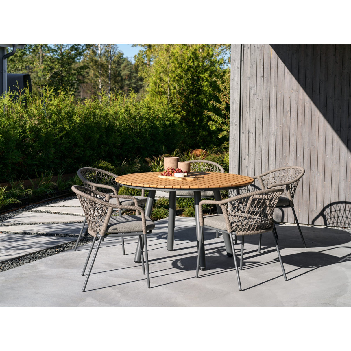 Bam Bo Utebord Antracit/Bambu