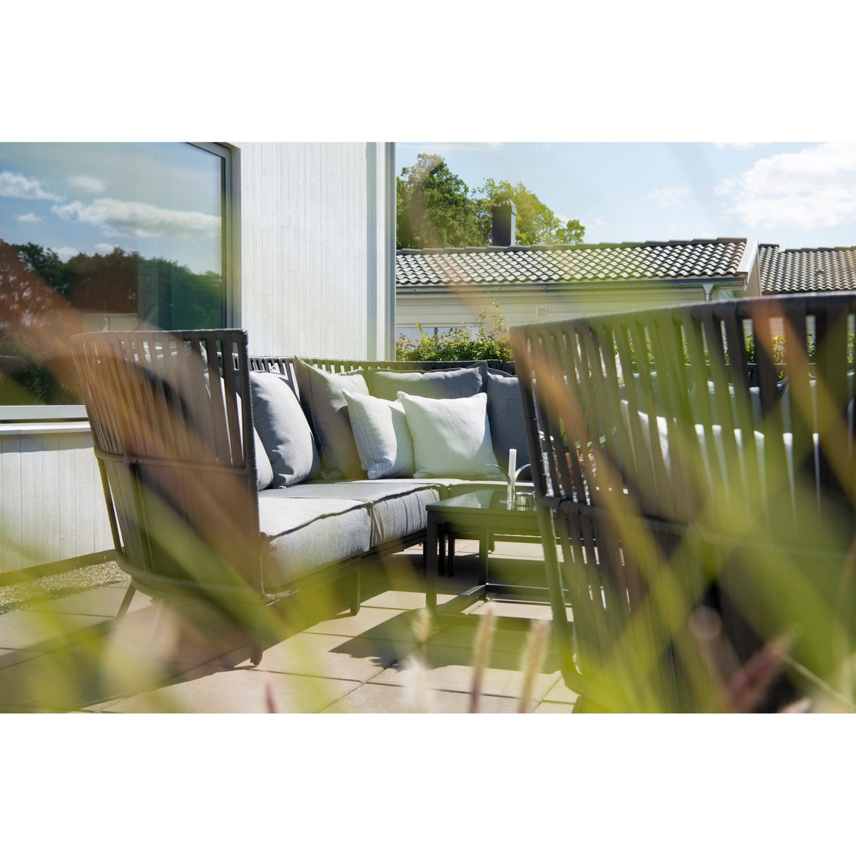 Jet Set Mini Ø23 cm Utebord Svart