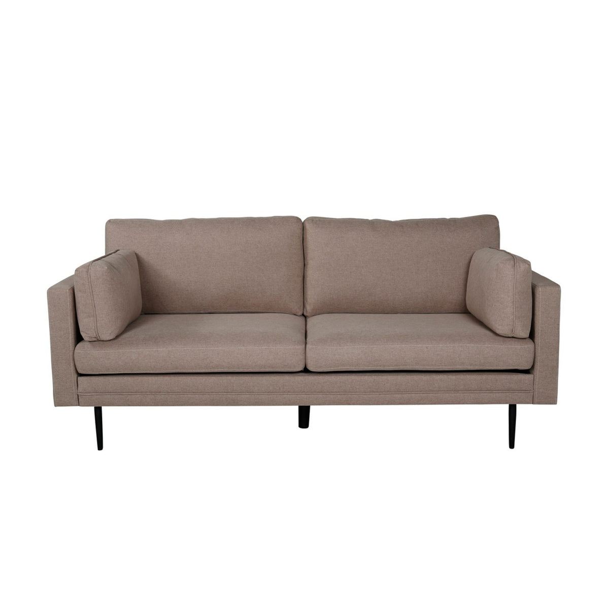 Boom 3-sitssoffa Brun, Polyester