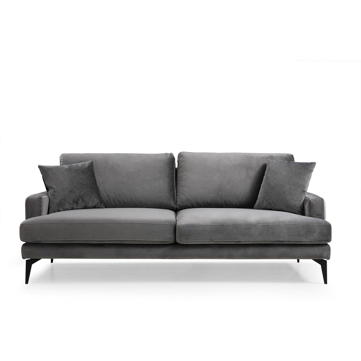 Tbilisi 3-sits (205 x 90 x 88 cm) 3-sitssoffa Grå